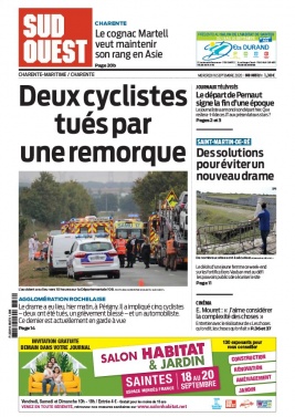 Sud Ouest 16 septembre 2020 Sud Ouest N°20200916 du 16 septembre 2020 à télécharger sur iPad