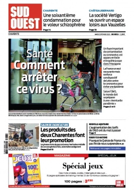 Sud Ouest 25 février 2020 Sud Ouest N°20200225 du 25 février 2020 à télécharger sur iPad