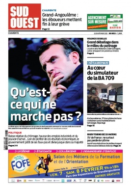 Sud Ouest 06 février 2020 Sud Ouest N°20200206 du 06 février 2020 à télécharger sur iPad