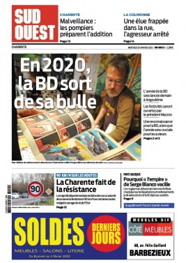 Sud Ouest 29 janvier 2020 Sud Ouest N°20200129 du 29 janvier 2020 à télécharger sur iPad
