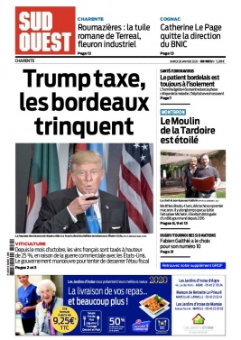 Sud Ouest 28 janvier 2020 Sud Ouest N°20200128 du 28 janvier 2020 à télécharger sur iPad