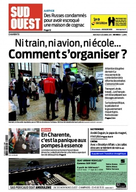 Sud Ouest 04 décembre 2019 Sud Ouest N°20191204 du 04 décembre 2019 à télécharger sur iPad