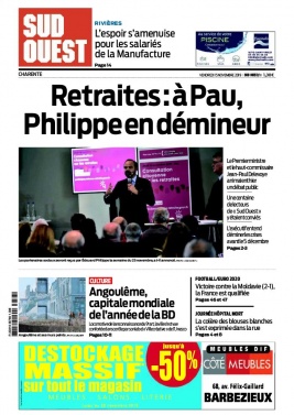 Sud Ouest 15 novembre 2019 Sud Ouest N°20191115 du 15 novembre 2019 à télécharger sur iPad