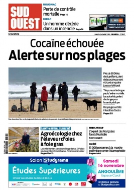 Sud Ouest 11 novembre 2019 Sud Ouest N°20191111 du 11 novembre 2019 à télécharger sur iPad