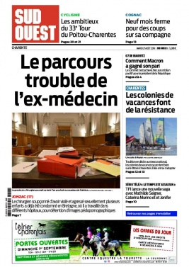 Sud Ouest 27 août 2019 Sud Ouest N°20190827 du 27 août 2019 à télécharger sur iPad