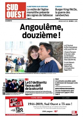 Sud Ouest 21 août 2019 Sud Ouest N°20190821 du 21 août 2019 à télécharger sur iPad