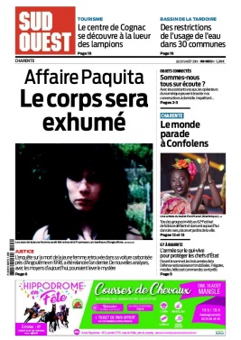 Sud Ouest 15 août 2019 Sud Ouest N°20190815 du 15 août 2019 à télécharger sur iPad
