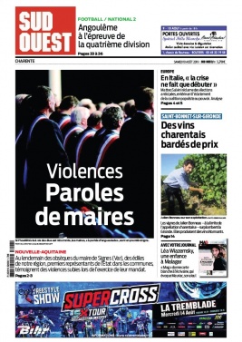 Sud Ouest 10 août 2019 Sud Ouest N°20190810 du 10 août 2019 à télécharger sur iPad