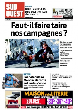 Sud Ouest 05 juillet 2019 Sud Ouest N°20190705 du 05 juillet 2019 à télécharger sur iPad