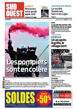 Sud Ouest 04 juillet 2019 Sud Ouest N°20190704 du 04 juillet 2019 à télécharger sur iPad