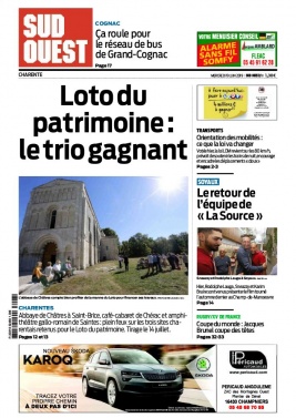 Sud Ouest 19 juin 2019 Sud Ouest N°20190619 du 19 juin 2019 à télécharger sur iPad