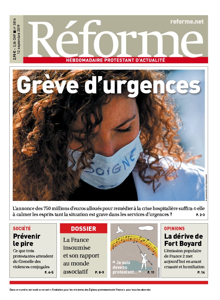 Réforme 12 septembre 2019 Abonnement à Réforme Pas Cher avec le BOUQUET INFO ePresse.fr