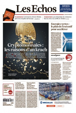 Les Echos 16 mai 2022 Abonnement aux Échos Pas Cher avec le BOUQUET ÉCONOMIE ePresse.fr