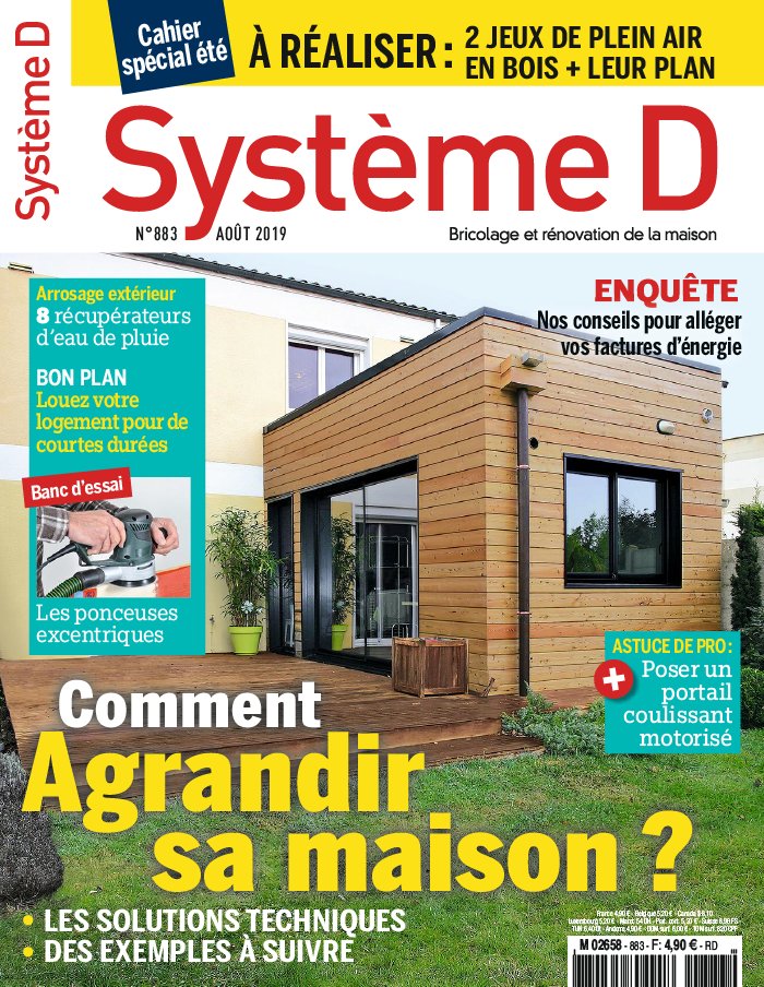 Système D 03 août 2019 Abonnement Système D Pas Cher avec le BOUQUET À LA CARTE ePresse.fr