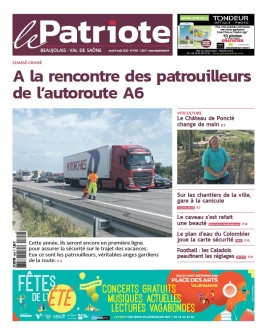 Le Patriote Beaujolais N°1302 du 06 août 2020 à télécharger sur iPad
