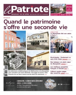 Le Patriote Beaujolais N°1279 du 27 février 2020 à télécharger sur iPad