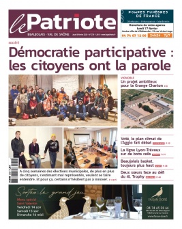 Le Patriote Beaujolais N°1276 du 06 février 2020 à télécharger sur iPad