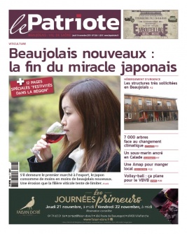 Le Patriote Beaujolais N°1264 du 14 novembre 2019 à télécharger sur iPad