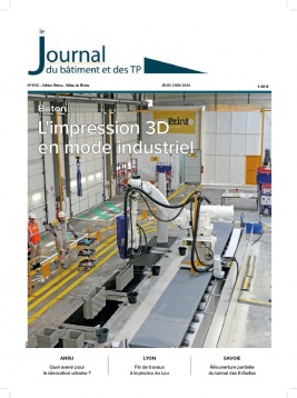 Le Journal du Bâtiment et des TP N°9122 du 02 mai 2024 à télécharger sur iPad