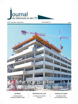 Le Journal du Bâtiment et des TP N°9120 du 18 avril 2024 à télécharger sur iPad