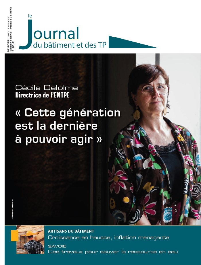 Le Journal Du Bâtiment Et Des Tp N°9022 Du 19 Mai 2022 à Télécharger Sur Ipad 