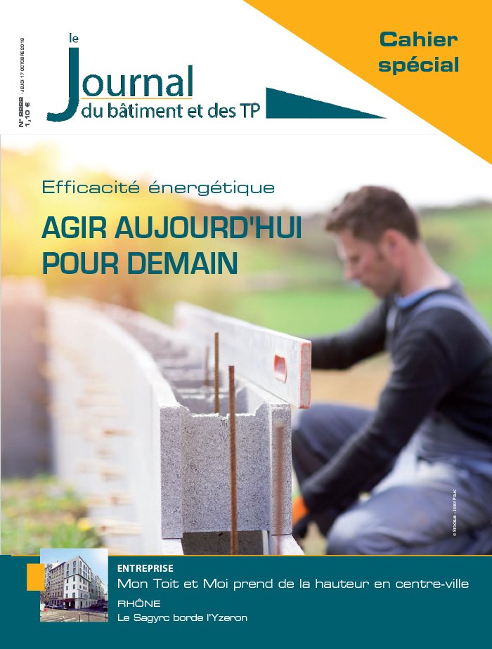 Le Journal Du Bâtiment Et Des Tp N°8888 Du 17 Octobre 2019 à Télécharger Sur Ipad 