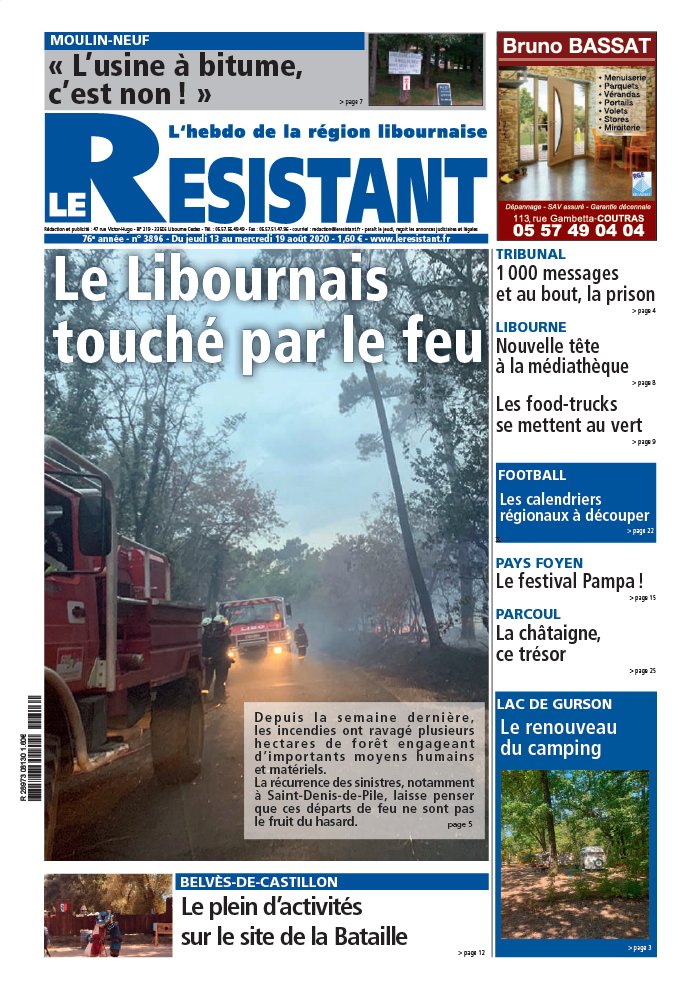 Le Résistant 13 août 2020 Abonnement Le Résistant Pas Cher avec BOUQUET INFO ePresse.fr
