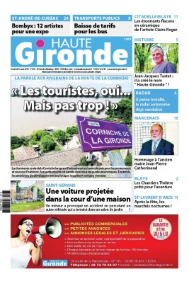 Haute Gironde N°1637 du 15 août 2019 à télécharger sur iPad