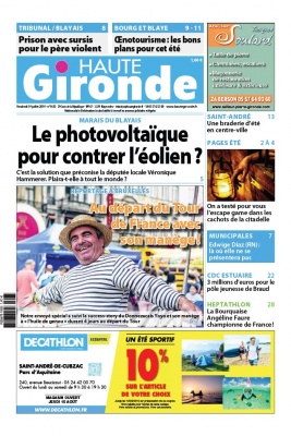 Haute Gironde N°1633 du 19 juillet 2019 à télécharger sur iPad
