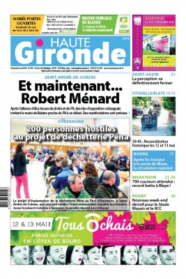 Haute Gironde N°1570 du 04 mai 2018 à télécharger sur iPad