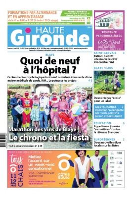 Haute Gironde N°1622 du 03 mai 2019 à télécharger sur iPad