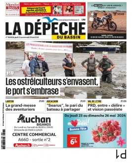 La Dépêche du Bassin N°1458 du 23 mai 2024 à télécharger sur iPad