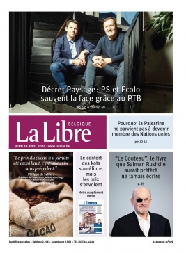 La Libre Belgique N°20240418 du 18 avril 2024 à télécharger sur iPad