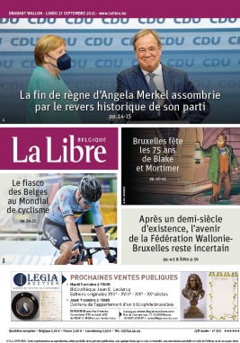 La Libre Belgique 27 septembre 2021 Abonnement La Libre Belgique Pas Cher avec le BOUQUET ePresse.fr