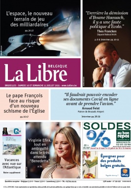 La Libre Belgique N°20210710 du 10 juillet 2021 à télécharger sur iPad