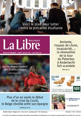 La Libre Belgique N°20210705 du 05 juillet 2021 à télécharger sur iPad
