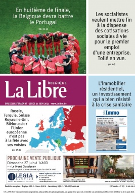La Libre Belgique N°20210624 du 24 juin 2021 à télécharger sur iPad