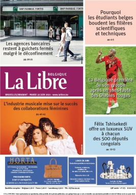 La Libre Belgique N°20210622 du 22 juin 2021 à télécharger sur iPad