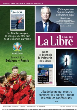 La Libre Belgique N°20210612 du 12 juin 2021 à télécharger sur iPad