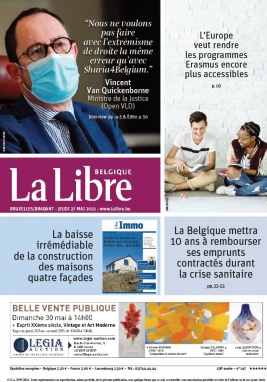 La Libre Belgique N°20210527 du 27 mai 2021 à télécharger sur iPad