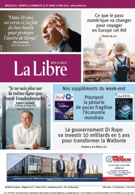 La Libre Belgique N°20210522 du 22 mai 2021 à télécharger sur iPad