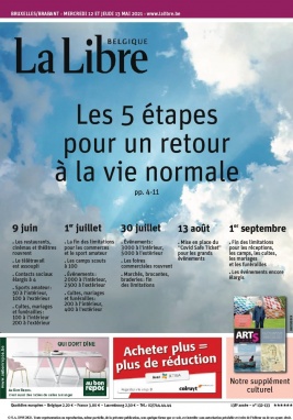 La Libre Belgique N°20210512 du 12 mai 2021 à télécharger sur iPad