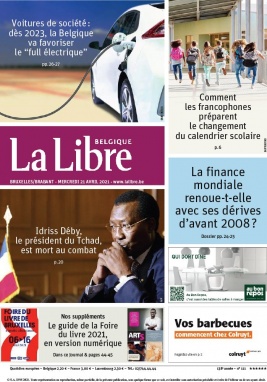 La Libre Belgique N°20210421 du 21 avril 2021 à télécharger sur iPad