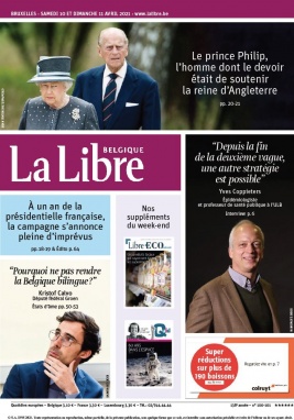 La Libre Belgique N°20210410 du 10 avril 2021 à télécharger sur iPad