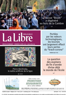 La Libre Belgique N°20210402 du 02 avril 2021 à télécharger sur iPad