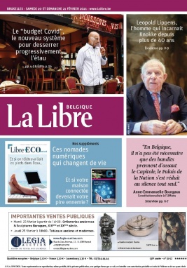 La Libre Belgique N°20210220 du 20 février 2021 à télécharger sur iPad