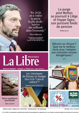 La Libre Belgique N°20210212 du 12 février 2021 à télécharger sur iPad