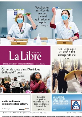 La Libre Belgique N°20201228 du 28 décembre 2020 à télécharger sur iPad