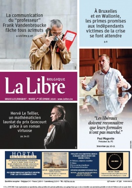 La Libre Belgique N°20201201 du 01 décembre 2020 à télécharger sur iPad