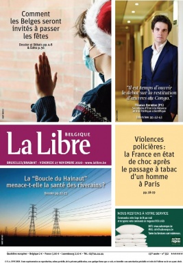 La Libre Belgique N°20201127 du 27 novembre 2020 à télécharger sur iPad